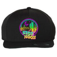 As Long As There's Light From A Neon Moon Wool Snapback Cap