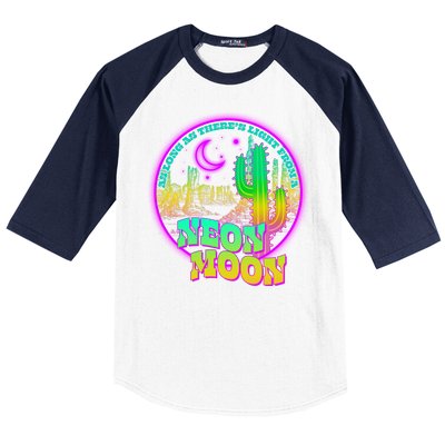 As Long As There's Light From A Neon Moon Baseball Sleeve Shirt