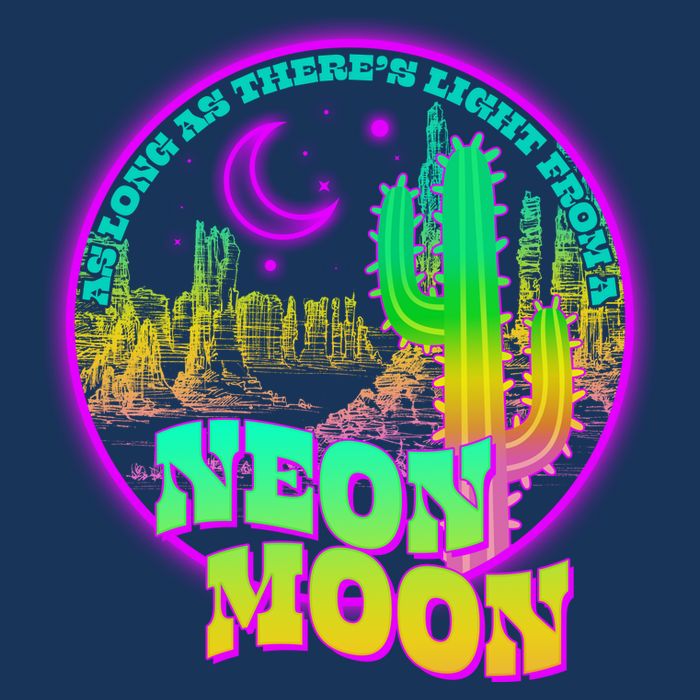 As Long As There's Light From A Neon Moon Infant Baby Jersey Bodysuit