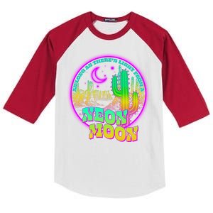 As Long As There's Light From A Neon Moon Kids Colorblock Raglan Jersey