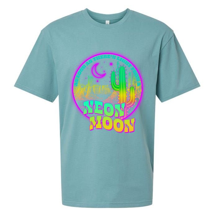 As Long As There's Light From A Neon Moon Sueded Cloud Jersey T-Shirt