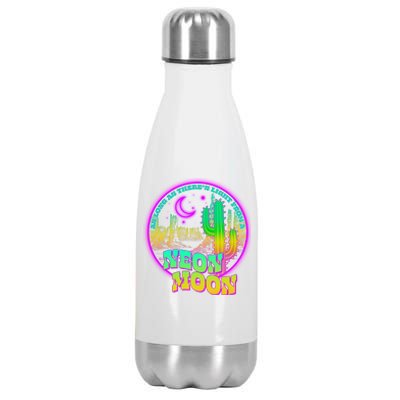 As Long As There's Light From A Neon Moon Stainless Steel Insulated Water Bottle