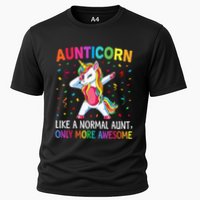 Aunticorn Like An Aunt Only Awesome Dabbing Unicorn Performance Shirt