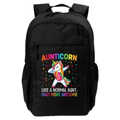 Aunticorn Like An Aunt Only Awesome Dabbing Unicorn Backpack