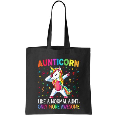 Aunticorn Like An Aunt Only Awesome Dabbing Unicorn Bag