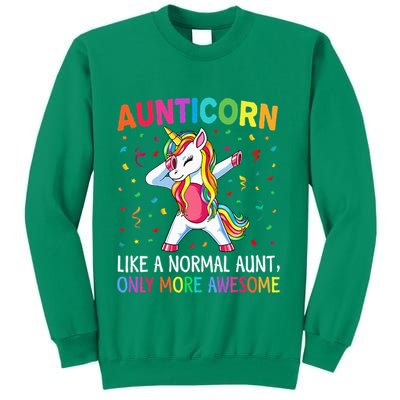 Aunticorn Like An Aunt Only Awesome Dabbing Unicorn Sweatshirt