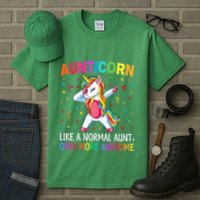 Aunticorn Like An Aunt Only Awesome Dabbing Unicorn Tall T-Shirt