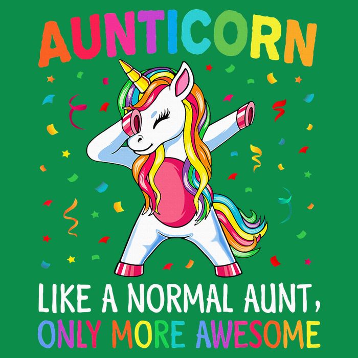Aunticorn Like An Aunt Only Awesome Dabbing Unicorn Magnet