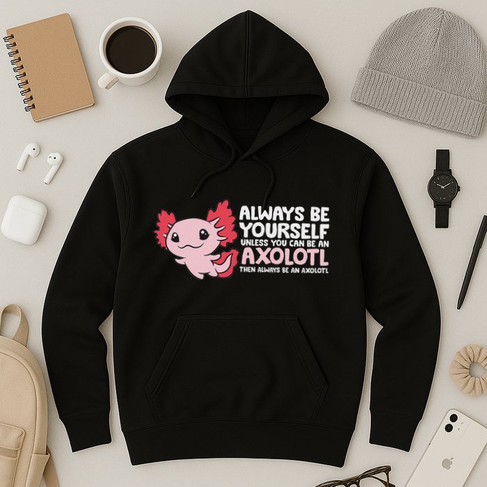 Axolotl Lover Axolotl Owner Always Be An Axolotl Hoodie
