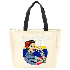 Arepas Latin America Venezuelan Wo Girl Gift Venezuela Zip Tote Bag