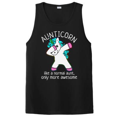 Aunticorn Like A Normal Aunt Only More Awesome Auntie Gift PosiCharge Competitor Tank