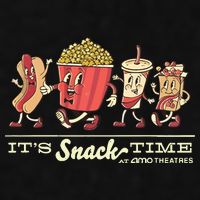 Amc Lobby Amc ItS Snack Time Ladies PosiCharge Tri-Blend Wicking Tank