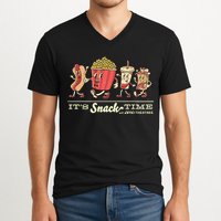 Amc Lobby Amc ItS Snack Time V-Neck T-Shirt