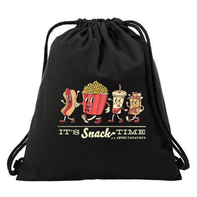 Amc Lobby Amc ItS Snack Time Drawstring Bag