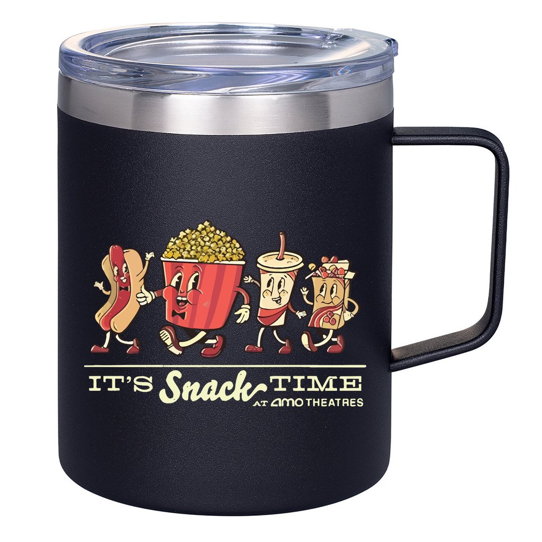Amc Lobby Amc ItS Snack Time 12oz Stainless Steel Coffee Mug