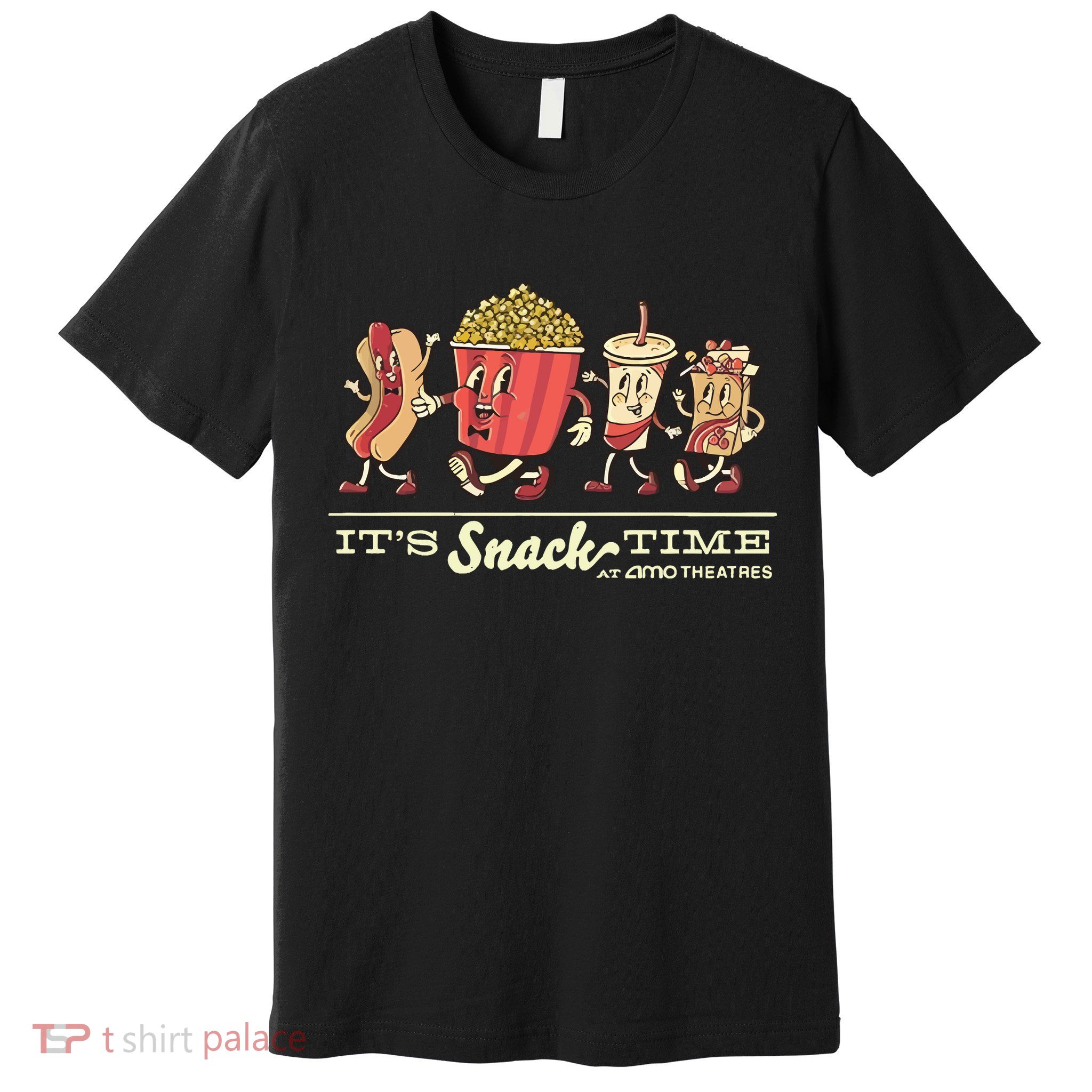 Amc Lobby Amc ItS Snack Time Premium T-Shirt