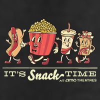Amc Lobby Amc ItS Snack Time Golf Towel