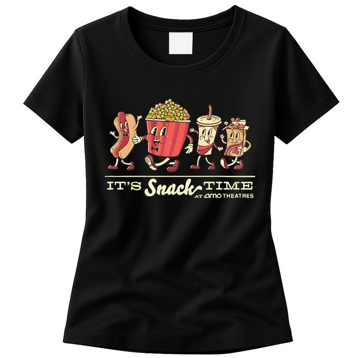 Amc Lobby Amc ItS Snack Time Womens T-Shirt
