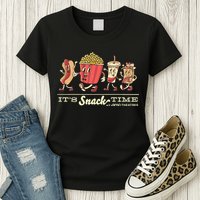 Amc Lobby Amc ItS Snack Time Womens T-Shirt