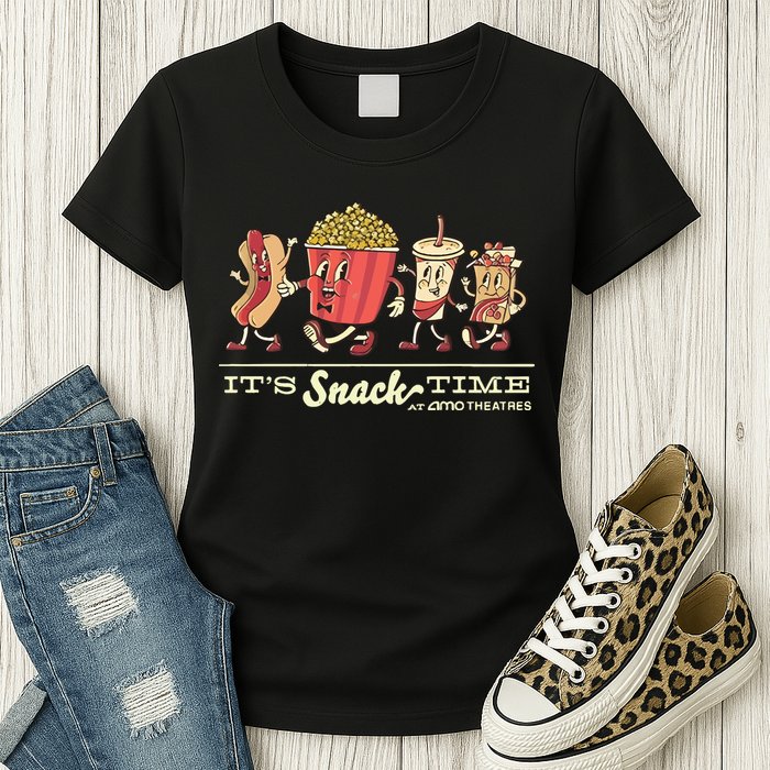 Amc Lobby Amc ItS Snack Time Womens T-Shirt