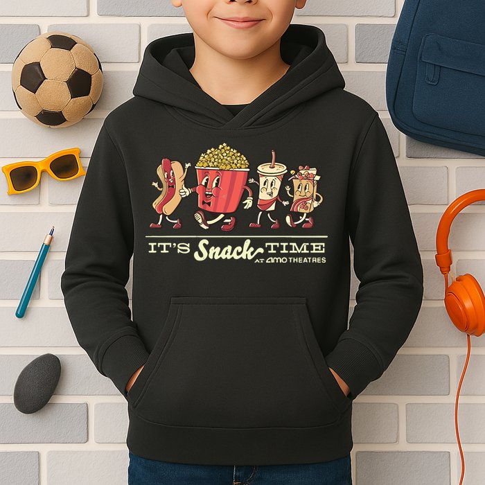 Amc Lobby Amc ItS Snack Time Kids Hoodie