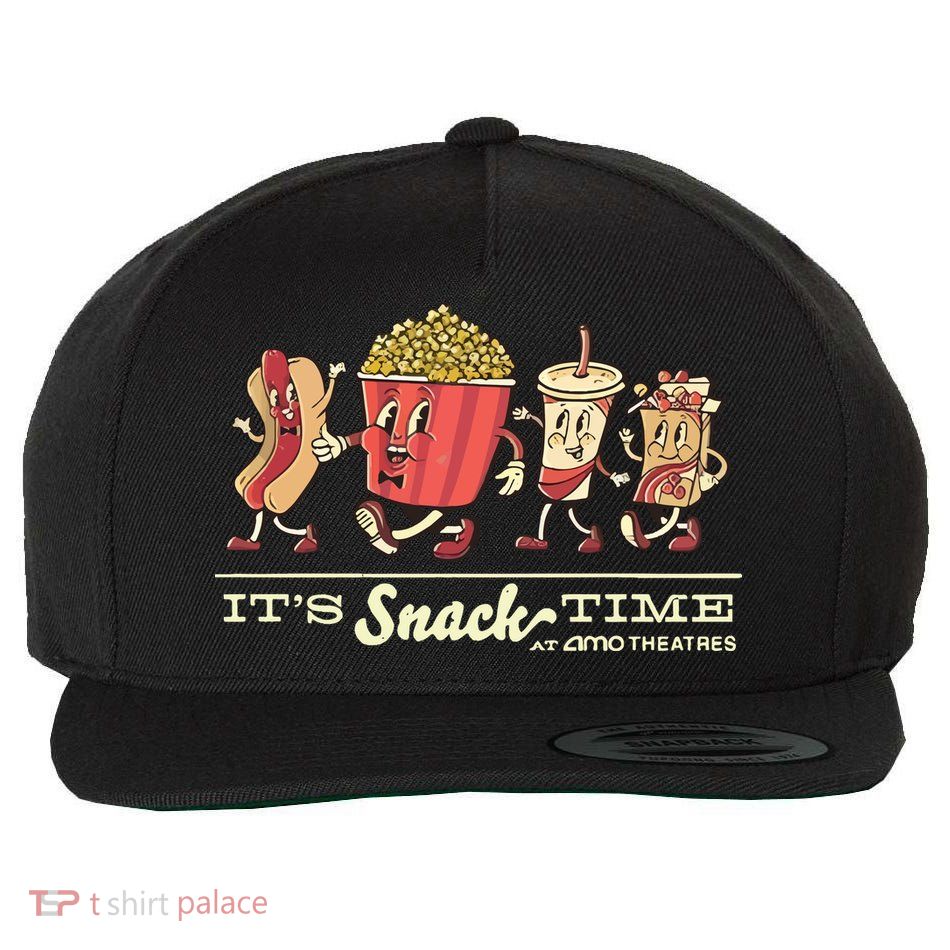 Amc Lobby Amc ItS Snack Time Wool Snapback Cap