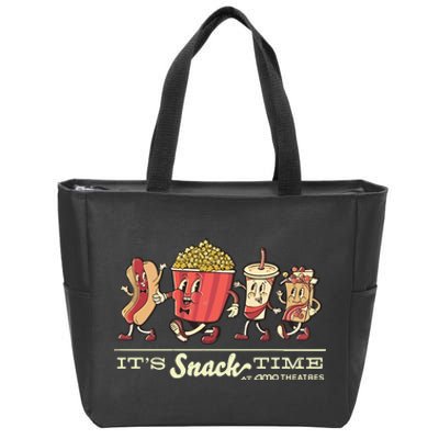 Amc Lobby Amc ItS Snack Time Zip Tote Bag