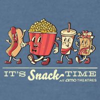 Amc Lobby Amc ItS Snack Time Garment-Dyed Sweatshirt