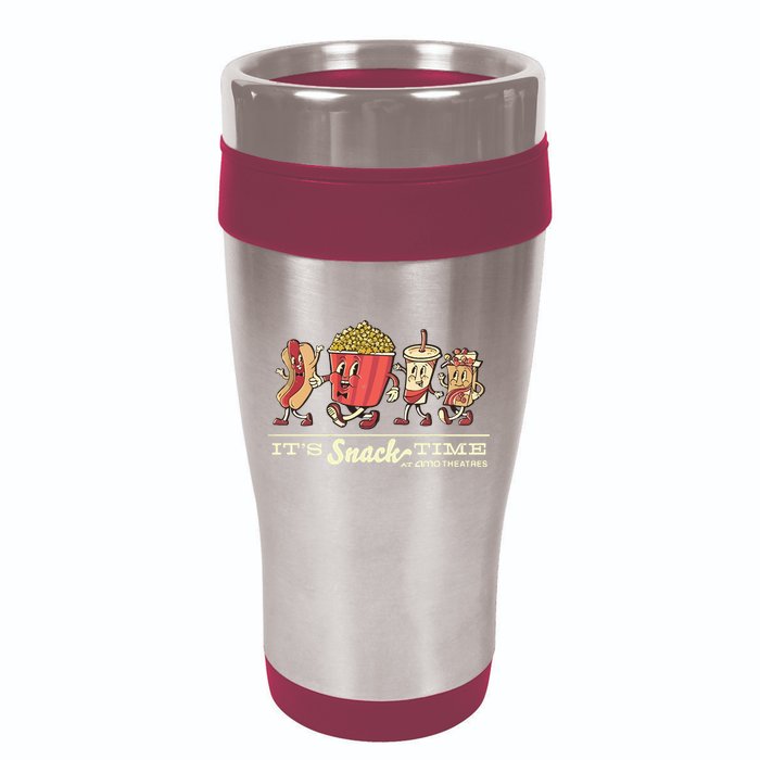 Amc Lobby Amc ItS Snack Time 16oz Travel Tumbler