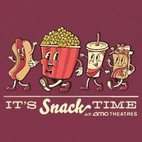 Amc Lobby Amc ItS Snack Time 16oz Travel Tumbler