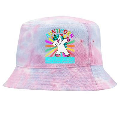 Aunticorn Like A Normal Aunt Only More Awesome Great Gift Tie-Dyed Bucket Hat