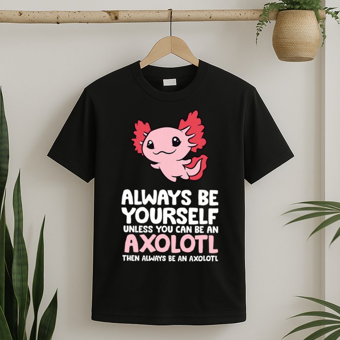 Axolotl Love Always Be Yourself Unless You Can Be An Axolotl T-Shirt