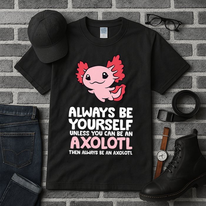 Axolotl Love Always Be Yourself Unless You Can Be An Axolotl Tall T-Shirt