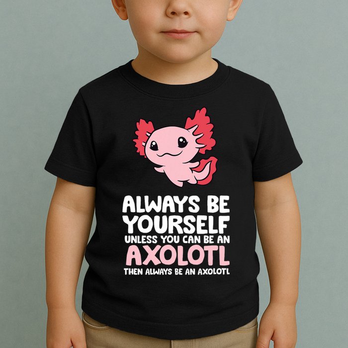 Axolotl Love Always Be Yourself Unless You Can Be An Axolotl Toddler T-Shirt