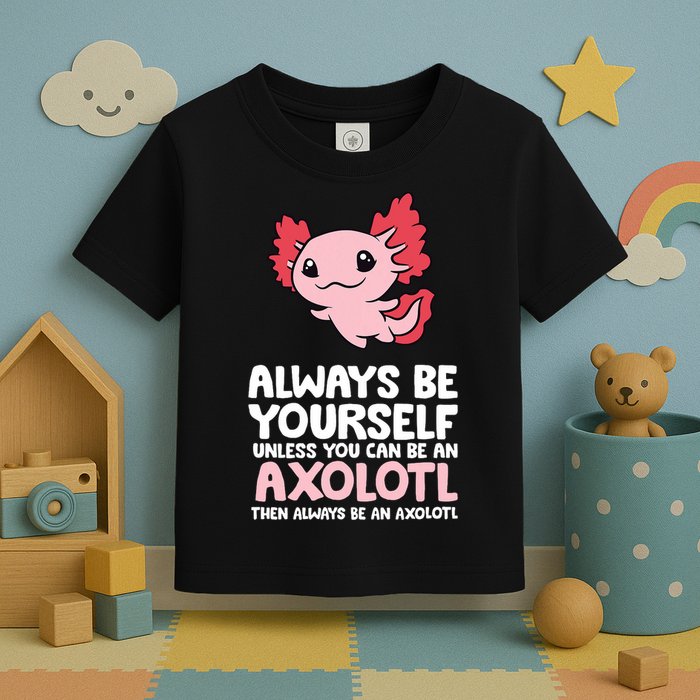 Axolotl Love Always Be Yourself Unless You Can Be An Axolotl Toddler T-Shirt