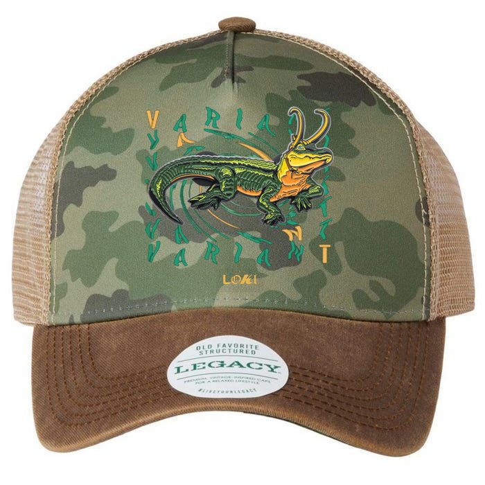 Alligator Loki Legacy Tie Dye Trucker Hat