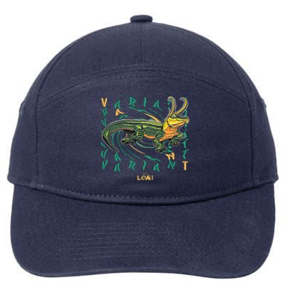 Alligator Loki 7-Panel Snapback Hat