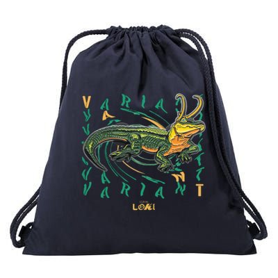 Alligator Loki Drawstring Bag