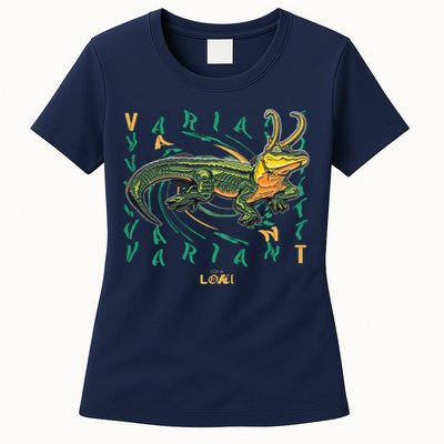 Alligator Loki Womens T-Shirt