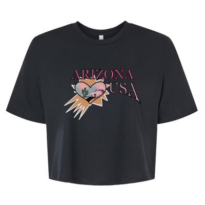 Arizona love Bella+Canvas Jersey Crop Tee