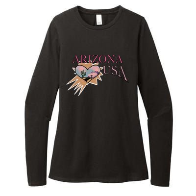 Arizona love Womens CVC Long Sleeve Shirt