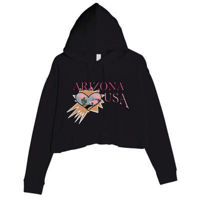 Arizona love Crop Fleece Hoodie