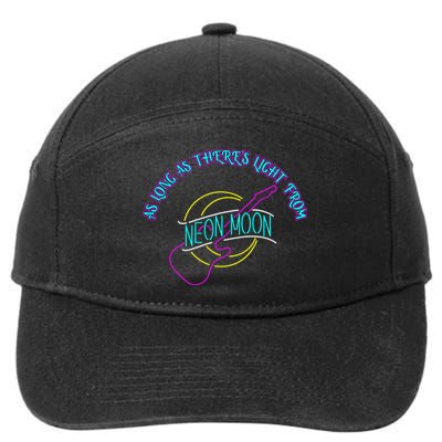 As Long As There's Light From Neon Moon 7-Panel Snapback Hat