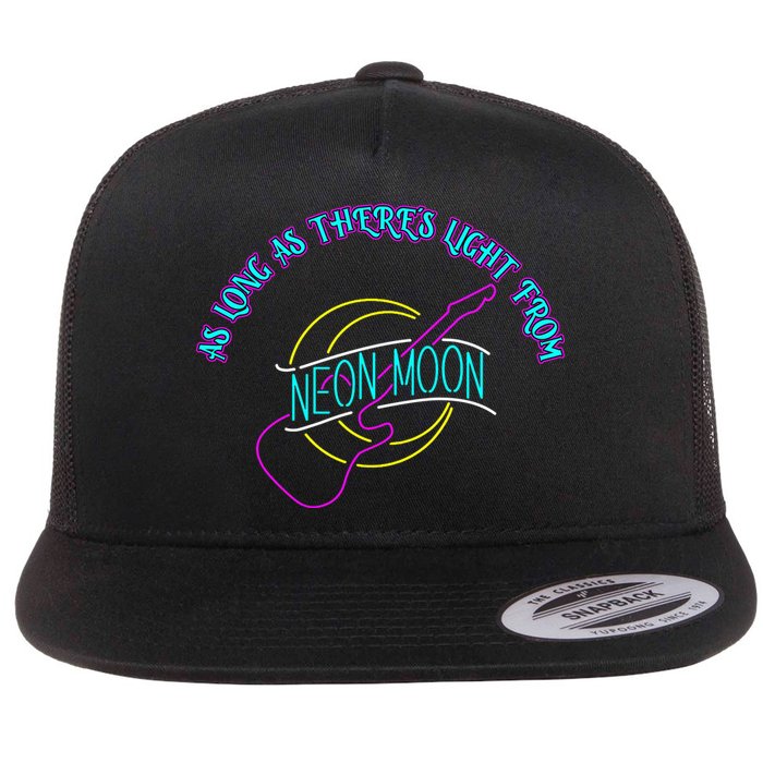 As Long As There's Light From Neon Moon Flatbill Hat