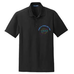 As Long As There's Light From Neon Moon Dry Zone Grid Polo