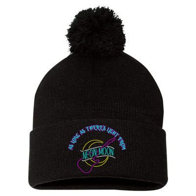 As Long As There's Light From Neon Moon Pom Pom 12in Knit Beanie