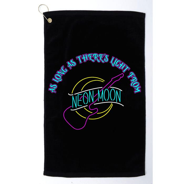 As Long As There's Light From Neon Moon Golf Towel