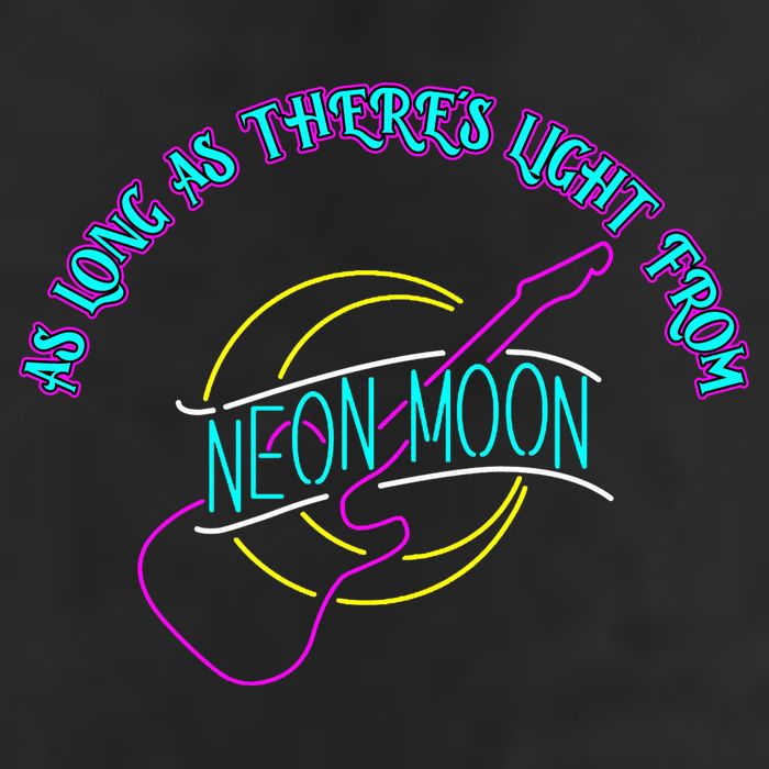 As Long As There's Light From Neon Moon Golf Towel