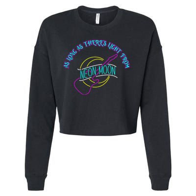 As Long As There's Light From Neon Moon Cropped Pullover Crew