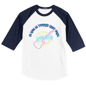 As Long As There's Light From Neon Moon Baseball Sleeve Shirt